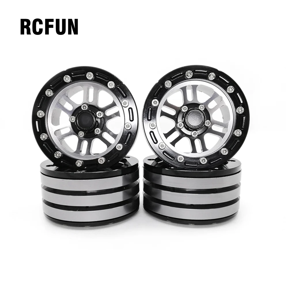 4PCS Metal Beadlock 1.9 Wheel Rim for 1/10 RC Rock Crawler TRX-4 TRX4 D90 D110 TF2 Axial SCX10 90046 S206
4PCS Metal Beadlock 1.9 Wheel Rim for 1/10 RC Rock Crawler TRX-4 TRX4 D90 D110 TF2 Axial SCX10 90046 S206