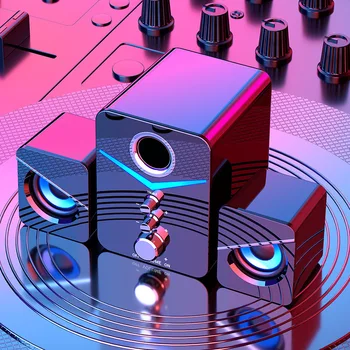 Computer Speakers column Bass Stereo Music USB Wired BLUETOOTH Combination Speakers Player Subwoofer Sound Box For PC Phones
Computer Speakers column Bass Stereo Music USB Wired BLUETOOTH Combination Speakers Player Subwoofer Sound Box For PC Phones