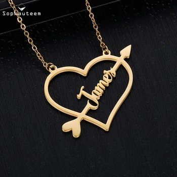 Custom Stainless Steel Necklace, Loves Couple Personalized Letter Pendant Necklace for Women Statement Necklace Jewelry Gifts
Custom Stainless Steel Necklace, Loves Couple Personalized Letter Pendant Necklace for Women Statement Necklace Jewelry Gifts