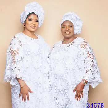 XIYA African Lace Fabric Nigerian Guipure Cord Lace Fabrics 2020 High Quality Milk Silk Lace For Wedding Party Sewing QF3457B-1 
XIYA African Lace Fabric Nigerian Guipure Cord Lace Fabrics 2020 High Quality Milk Silk Lace For Wedding Party Sewing QF3457B-1