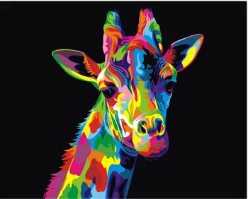 GATYZTORY 60x75cm Giraffe DIY Painting By Numbers Animals HandPainted Oil Painting Canvas Colouring Home Decor Unique Gift
GATYZTORY 60x75cm Giraffe DIY Painting By Numbers Animals HandPainted Oil Painting Canvas Colouring Home Decor Unique Gift
