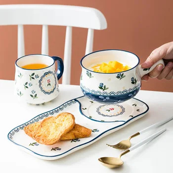 Creative Hand Painted Dinner Plates Set Porcelain Ceramics Cake Fruit Vegetable Salad Dinnerware Set Dish Cutlery mx11061610
Creative Hand Painted Dinner Plates Set Porcelain Ceramics Cake Fruit Vegetable Salad Dinnerware Set Dish Cutlery mx11061610