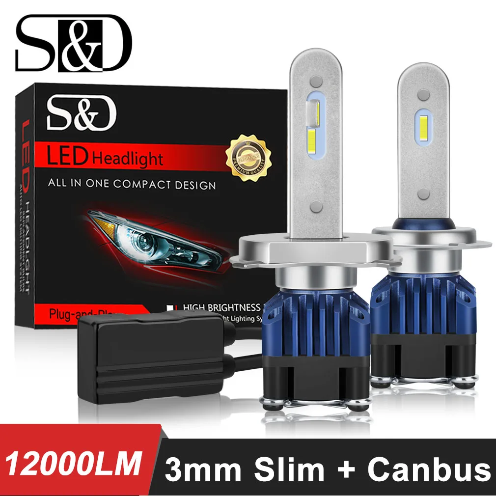 H4 LED Headlight Bulb H1 H7 9005 HB3 9006 HB4 H11 H8 LED Canbus 6000K 12000LM Car Light Auto Lamp luces Super Turbo LED H4 12V
H4 LED Headlight Bulb H1 H7 9005 HB3 9006 HB4 H11 H8 LED Canbus 6000K 12000LM Car Light Auto Lamp luces Super Turbo LED H4 12V