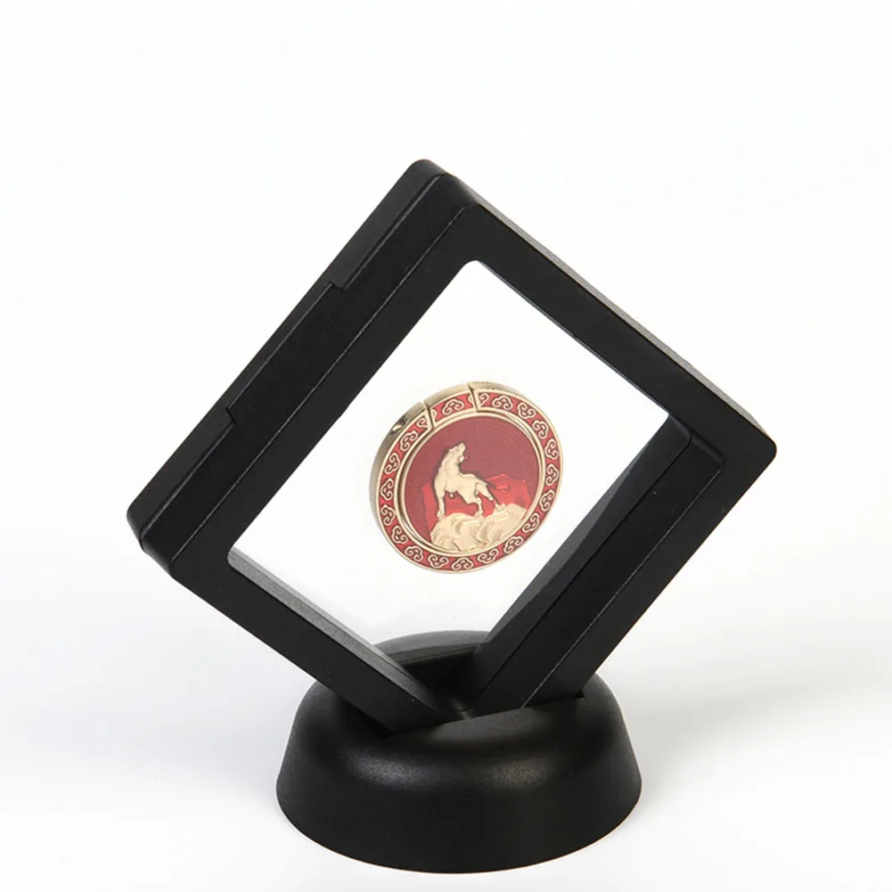3 Pcs Square Show Case Transparent 3D Floating Gift Storage Box Coins Holder Jewelry Display Frame Stand Stamp Medallions
3 Pcs Square Show Case Transparent 3D Floating Gift Storage Box Coins Holder Jewelry Display Frame Stand Stamp Medallions