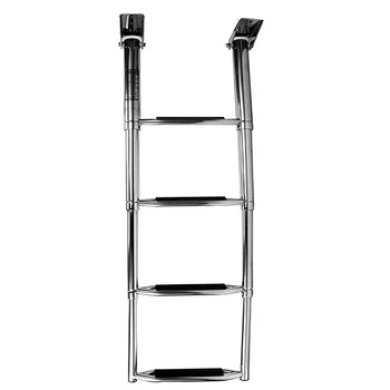 Marine Boat Telescopic Ladder Stainless Steel 3 /4 Step Folding Ladder with Antiskid Protective Glue
Marine Boat Telescopic Ladder Stainless Steel 3 /4 Step Folding Ladder with Antiskid Protective Glue
