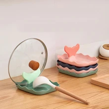 Kitchen Chopsticks Spatula Ladle Shelf Spoon Rest Pot Lid Holder Rack Cover Strainer Pad Multifunction Fish Tail Stand Container
Kitchen Chopsticks Spatula Ladle Shelf Spoon Rest Pot Lid Holder Rack Cover Strainer Pad Multifunction Fish Tail Stand Container