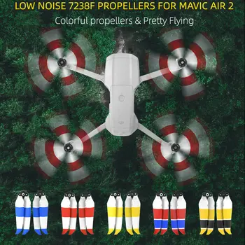 4PCS 7238F Low Noise Propeller Quick Release Foldable Multicolor for DJI Mavic Air 2 Drone
4PCS 7238F Low Noise Propeller Quick Release Foldable Multicolor for DJI Mavic Air 2 Drone
