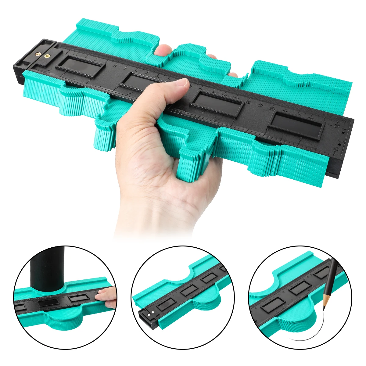 Contour Duplicator Profile Measurement Tool Meter Model Contour Duplication Contour Plastic Contour Copy Duplicator 12/14/25CM
Contour Duplicator Profile Measurement Tool Meter Model Contour Duplication Contour Plastic Contour Copy Duplicator 12/14/25CM