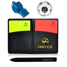 Plastic Whistle Soccer Professional Referee Whistle Football Outdoor Sports Referee Silicone Whistles Red Yellow Card Coin Set
Plastic Whistle Soccer Professional Referee Whistle Football Outdoor Sports Referee Silicone Whistles Red Yellow Card Coin Set