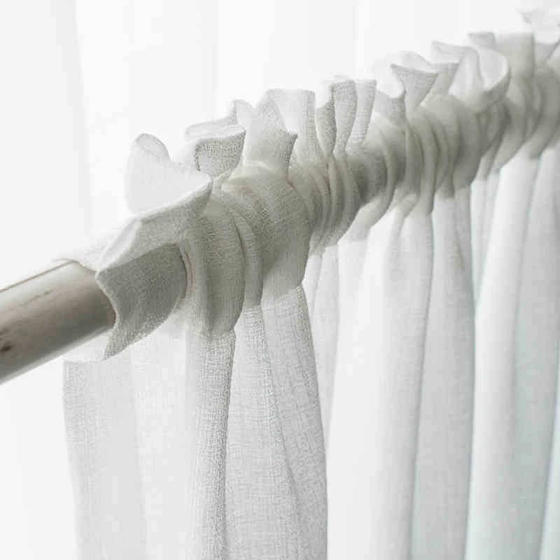 Tulle Curtains for Living Room Bedroom Solid Linen Fabric Sheer Curtain for Kitchen Thick Voile Curtain Treatment Blinds Drapes
Tulle Curtains for Living Room Bedroom Solid Linen Fabric Sheer Curtain for Kitchen Thick Voile Curtain Treatment Blinds Drapes