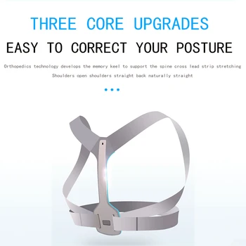 Posture Corrector Back Posture Brace Clavicle Support Stop Slouching and Hunching Adjustable Back Trainer Unisex
Posture Corrector Back Posture Brace Clavicle Support Stop Slouching and Hunching Adjustable Back Trainer Unisex