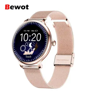 Bewot Fashion Smart Watch for Women Physiological Heart Rate Monitor Fitness Tracker Smartwatch 2.5D LCD Screen for Android Ios
Bewot Fashion Smart Watch for Women Physiological Heart Rate Monitor Fitness Tracker Smartwatch 2.5D LCD Screen for Android Ios