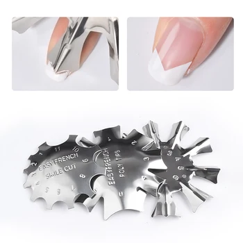 Easy French Line Edge Smile Cutter Nail Stencil Edge Trimmer Clipper Styling Forms Manicure Accessories Nail Art Tools
Easy French Line Edge Smile Cutter Nail Stencil Edge Trimmer Clipper Styling Forms Manicure Accessories Nail Art Tools