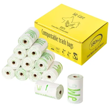 Biodegradable Poop Bags, Compostable Dog Poop Bag Eco Leak-Proof Poo Garbage Trash Bags for Pets,
Biodegradable Poop Bags, Compostable Dog Poop Bag Eco Leak-Proof Poo Garbage Trash Bags for Pets,