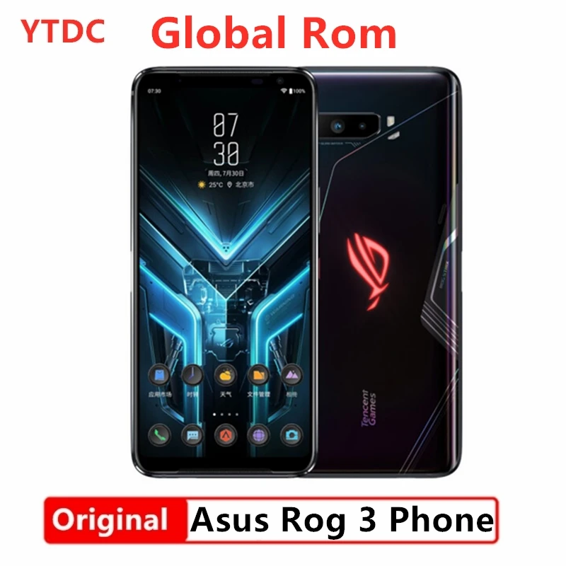 Asus ROG 3 5G игровой телефон 6 59 "12"/16GB Оперативная память 128/256 г/512 ГБ Встроенная