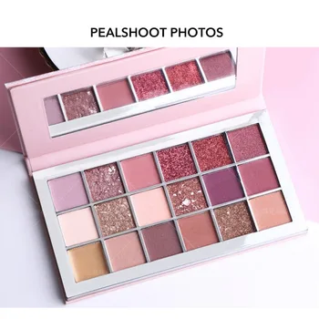 Waterproof Sweat-proof 18 Colors Lace Eye Shadow Set Professional Pearl Matte Cosmetic Shimmer Eye Shadow Palette:
Waterproof Sweat-proof 18 Colors Lace Eye Shadow Set Professional Pearl Matte Cosmetic Shimmer Eye Shadow Palette: