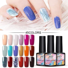 Boneca louca outono nova série gel unha polonês 8ml queda inverno embeber fora uv gel verniz 45 cores cor do prego verniz(China)
