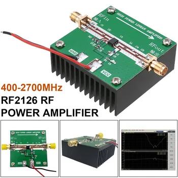 RF2126 2.4GHZ broadband RF Power Amplifier 400M-2700MHZ 1W FOR WIFI Bluetooth Ham Radio
RF2126 2.4GHZ broadband RF Power Amplifier 400M-2700MHZ 1W FOR WIFI Bluetooth Ham Radio