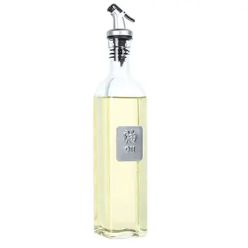 17oz Glass Olive Oil Bottle Set 500ml Oil & Vinegar Cruet with Pourers and Funnel Carafe Decanter for Kitchen
17oz Glass Olive Oil Bottle Set 500ml Oil & Vinegar Cruet with Pourers and Funnel Carafe Decanter for Kitchen