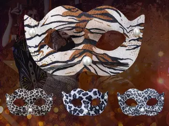 Man Woman Halloween Masquerade Masks PVC Leopard Print Pattern Masks Makeup Dancing Party Decorate Facepiece New Arrival SN3016
Man Woman Halloween Masquerade Masks PVC Leopard Print Pattern Masks Makeup Dancing Party Decorate Facepiece New Arrival SN3016