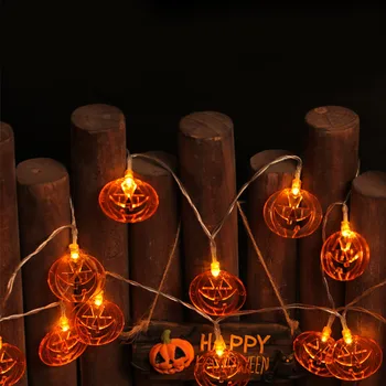 Fantastic Pumpkin LED String Lights Halloween Decoration Accessories Lamp Horror led string lights Christmas Party Decoration
Fantastic Pumpkin LED String Lights Halloween Decoration Accessories Lamp Horror led string lights Christmas Party Decoration