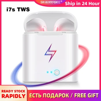 i7s Tws Bluetooth Earphones with Charging Box For Smart Phones Mini Wireless Earbuds Sport Handsfree Earphone Cordless Headset
i7s Tws Bluetooth Earphones with Charging Box For Smart Phones Mini Wireless Earbuds Sport Handsfree Earphone Cordless Headset