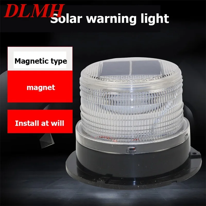 DLMH Solar Indicator Lights Red Blue Yellow Flashing Light Car Magnetic Adsorption Night Safety Warning
DLMH Solar Indicator Lights Red Blue Yellow Flashing Light Car Magnetic Adsorption Night Safety Warning
