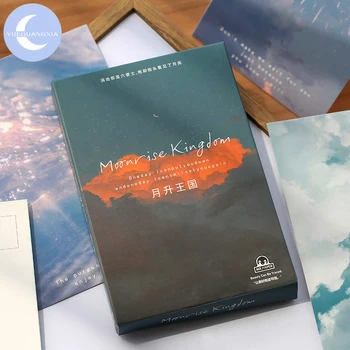 YueGuangXia Moonrise Kingdom Fantasy Sky Presents Creative Curative Words Series Stationery Writing Greeting Gifts Postcards
YueGuangXia Moonrise Kingdom Fantasy Sky Presents Creative Curative Words Series Stationery Writing Greeting Gifts Postcards
