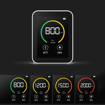 co2 meter sensor air quality monitor gas detector Air Tester Air Quality Analyzer with Temperature Humidity Display 400-5000PPM
co2 meter sensor air quality monitor gas detector Air Tester Air Quality Analyzer with Temperature Humidity Display 400-5000PPM
