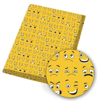 IBOWS Polyester Cotton Fabric Facial Expression Printed Fabric Sewing Home Textile Cloth Garment Bag Material 45*150cm 80g/pc
IBOWS Polyester Cotton Fabric Facial Expression Printed Fabric Sewing Home Textile Cloth Garment Bag Material 45*150cm 80g/pc