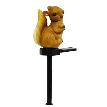 Solar Energy Led Lovely Squirrel Floor Plug-in Lamp Courtyard Garden Lawn Lamp Waterproof Outdoors Light
Solar Energy Led Lovely Squirrel Floor Plug-in Lamp Courtyard Garden Lawn Lamp Waterproof Outdoors Light