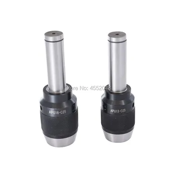 C20-APU13 (1-13MM) C25 APU16 (1-16MM) straight shank C32-APU13 APU16 Integrated keyless self tight Drill chuck collet
C20-APU13 (1-13MM) C25 APU16 (1-16MM) straight shank C32-APU13 APU16 Integrated keyless self tight Drill chuck collet