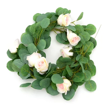 Simulation Plant Eucalyptus Garland Artificial Rose Silk Flowerr Greenery Eucalyptus Leaves For Wedding Backdrop Wall Decor M12
Simulation Plant Eucalyptus Garland Artificial Rose Silk Flowerr Greenery Eucalyptus Leaves For Wedding Backdrop Wall Decor M12
