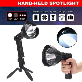 Rechargeable LED Handheld Camping Spotlight Hunting Torch Fishing Spot Light USB Charging Multifunctional Stand
Rechargeable LED Handheld Camping Spotlight Hunting Torch Fishing Spot Light USB Charging Multifunctional Stand
