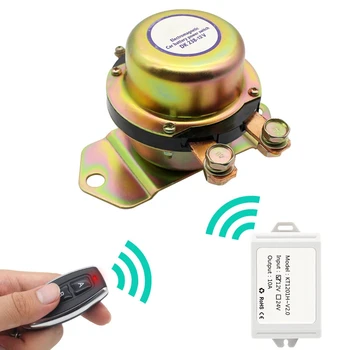 12V Car Vehicle Power Boat Battery Electromagnetic Circuit Breaker, DC 12V Electromechanical Solenoid Power Switch + One Button
12V Car Vehicle Power Boat Battery Electromagnetic Circuit Breaker, DC 12V Electromechanical Solenoid Power Switch + One Button