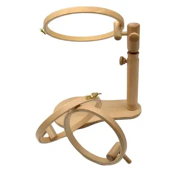 Wood Embroidery Hoop Stand Cross Stitch Needlework Ring Frame Sewing Tool Adjustable 35-45cm
Wood Embroidery Hoop Stand Cross Stitch Needlework Ring Frame Sewing Tool Adjustable 35-45cm