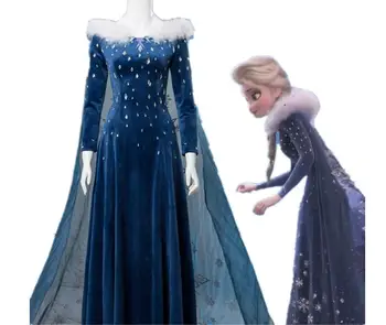 Froz 2en Olaf's Adventure Princess Elsa Holiday Dress Cosplay Costume
Froz 2en Olaf's Adventure Princess Elsa Holiday Dress Cosplay Costume