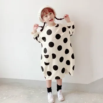 New Baby Sweatershirt Dress Kids Midi Dress 2020 Fall Children Clothes Girls Dress Polka Dot Todder Christmas Dress Cotton,#5623
New Baby Sweatershirt Dress Kids Midi Dress 2020 Fall Children Clothes Girls Dress Polka Dot Todder Christmas Dress Cotton,#5623