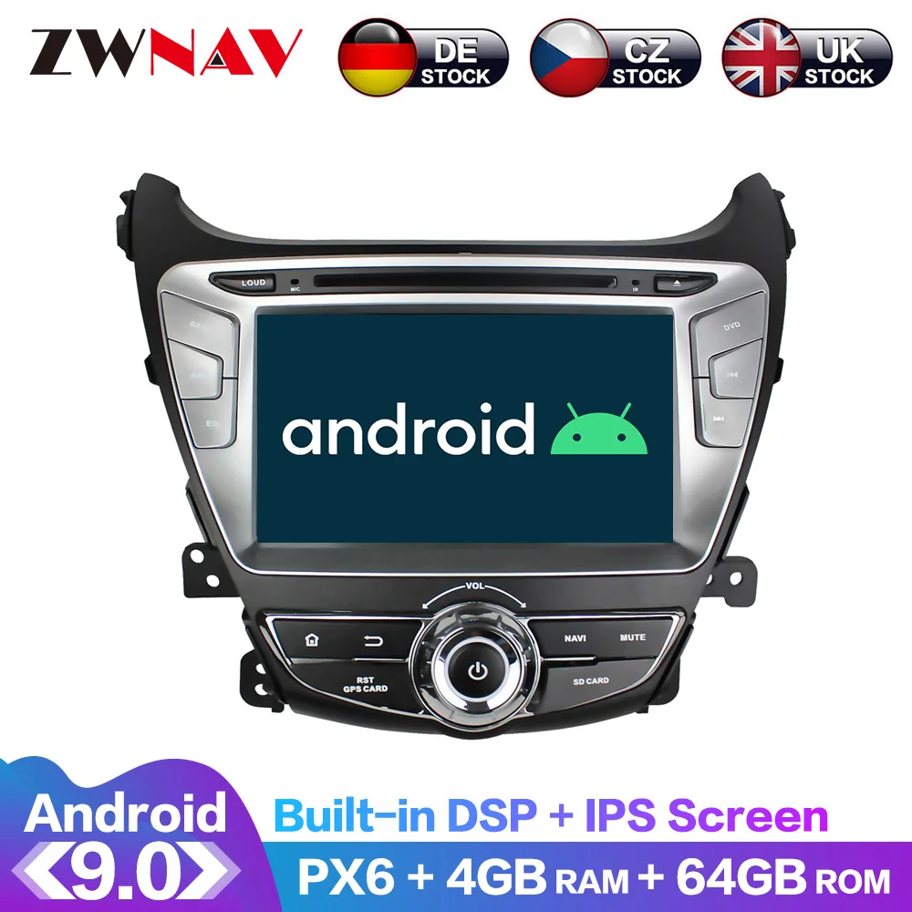 Android 9 IPS Screen PX6 DSP For Hyundai Elantra/Avante/I35 2014 2015 Car DVD GPS Multimedia Player Headunit Radio Audio Stereo
Android 9 IPS Screen PX6 DSP For Hyundai Elantra/Avante/I35 2014 2015 Car DVD GPS Multimedia Player Headunit Radio Audio Stereo