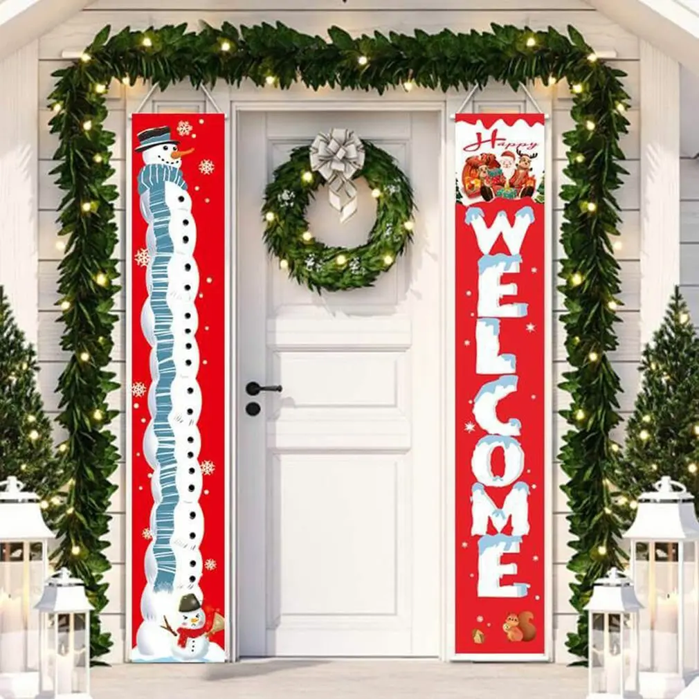 Merry Christmas Porch Door Banner Hanging Ornament Creative Christmas Decoration For Home Porch Sign Outdoor
Merry Christmas Porch Door Banner Hanging Ornament Creative Christmas Decoration For Home Porch Sign Outdoor
