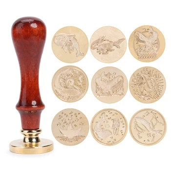 1PC Vintage Sealing Wax Stamp Whale Seal Stamp for Scrapbooking Envelope DIY Craft Wood Handle Sealing Stamps
1PC Vintage Sealing Wax Stamp Whale Seal Stamp for Scrapbooking Envelope DIY Craft Wood Handle Sealing Stamps