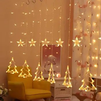 Super Bright Curtain Lamp Moon Star Wedding Neon Lantern Festival Christmas Tree Fairy String Light LED Lamp String
Super Bright Curtain Lamp Moon Star Wedding Neon Lantern Festival Christmas Tree Fairy String Light LED Lamp String
