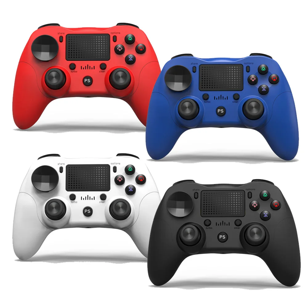 Bluetooth Wireless Joystick for PS4 PC Controller Vibration Gamepad for Playstation 4 Dualshock 4 Controller with 6 asix Turbo
Bluetooth Wireless Joystick for PS4 PC Controller Vibration Gamepad for Playstation 4 Dualshock 4 Controller with 6 asix Turbo