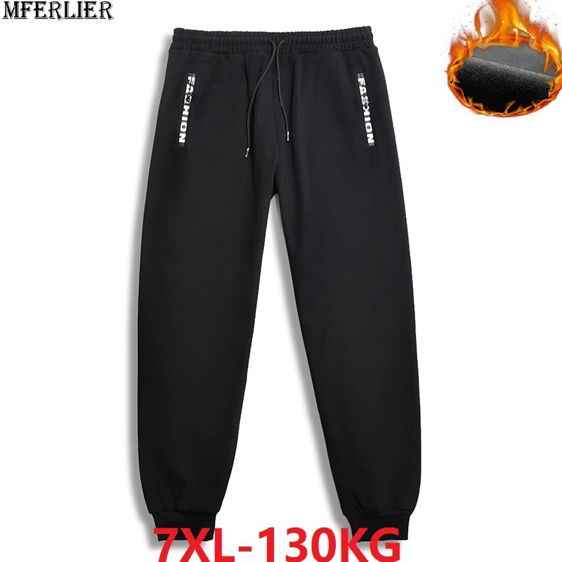 autumn Men sweatpants fleece pants sports winter plus size 5XL 6XL 7XL elasticity Stretch high waist pencil pants pockets zipper
autumn Men sweatpants fleece pants sports winter plus size 5XL 6XL 7XL elasticity Stretch high waist pencil pants pockets zipper