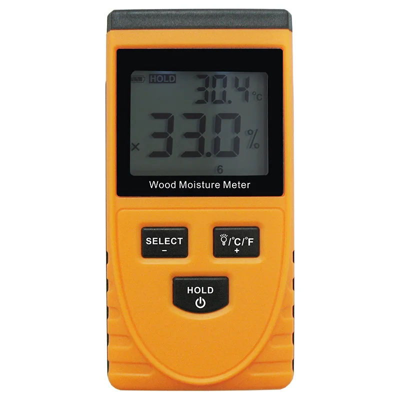 GM630 Inductive Wood Moisture Meter Hygrometer Digital Electrical Ambient Temperature Tester Measuring Tool
GM630 Inductive Wood Moisture Meter Hygrometer Digital Electrical Ambient Temperature Tester Measuring Tool