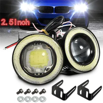 2Pcs 2.5/3.5 Inch 64mm/89mm Projector COB LED Car Fog Light Halo Angel Eyes Rings DRL White 12V Road Fog Lamp Universal for car 
2Pcs 2.5/3.5 Inch 64mm/89mm Projector COB LED Car Fog Light Halo Angel Eyes Rings DRL White 12V Road Fog Lamp Universal for car
