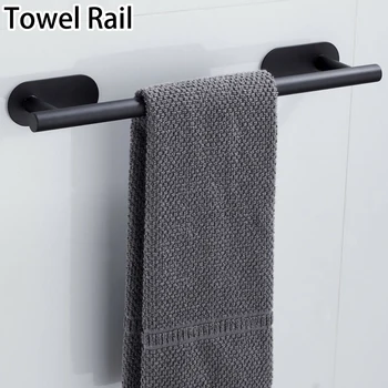 Adhesive Wall Mount Toilet Bathroom Roll Holder Towel Ring Rail Stainless Steel Brushed Bath Towel Rack Wall Mounted Towel Hange
Adhesive Wall Mount Toilet Bathroom Roll Holder Towel Ring Rail Stainless Steel Brushed Bath Towel Rack Wall Mounted Towel Hange