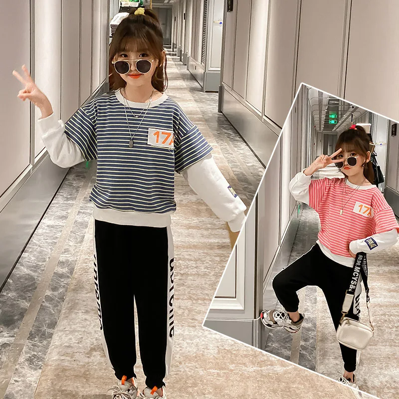 Girl'S Suit Spring Clothing 2020 New Style Children Casual Sports Two-Piece Set Korean-style Western Style Fashion Spring And Au
Girl'S Suit Spring Clothing 2020 New Style Children Casual Sports Two-Piece Set Korean-style Western Style Fashion Spring And Au