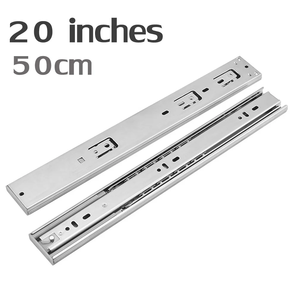 1 Pair Kitchen Cabinet Drawer Rails Hardware Drawer Slides Quiet Sliding Cushion Cap Sliding Door Locks
1 Pair Kitchen Cabinet Drawer Rails Hardware Drawer Slides Quiet Sliding Cushion Cap Sliding Door Locks
