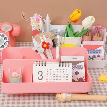 Korean Creative Multifunctional Storage Box Simple Girl Heart Cosmetic Box Student Desktop Dormitory Finishing Storage Rack
Korean Creative Multifunctional Storage Box Simple Girl Heart Cosmetic Box Student Desktop Dormitory Finishing Storage Rack